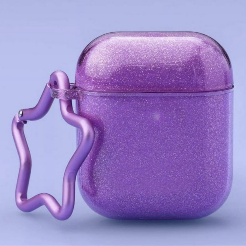 LAST ONE!!!Airpod Hardshell Case Glitter Purple - More Than Magic